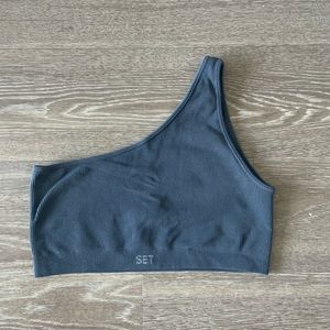 SETactive one shoulder bra - seal
